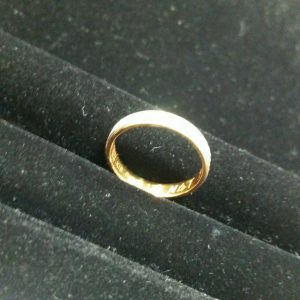 K18 Pt900 コンビ リング