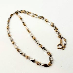 K18/Pt850 ブレスレット