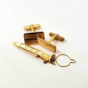 K18 タイピン カフスセット