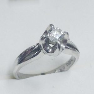 Pt900リング0.25ctダイヤモンド