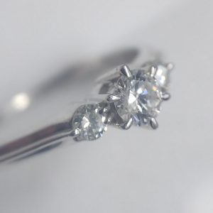 Pt900リング0.23ctダイヤモンド