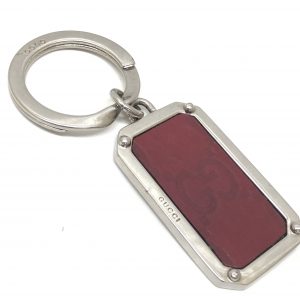 GUCCI(グッチ)　キーリング　シマレザー