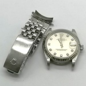 ROLEXロレックス デイトジャスト 10Pダイヤ 本体の 腕時計 ブランド品