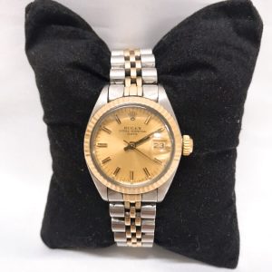 ロレックス オイスターパーぺチュアルデイト レディース腕時計