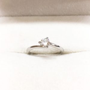 Pt950 ダイヤモンド 0.311ct リング