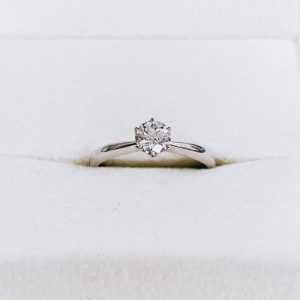 Pt900 ダイヤモンド0.423ct付リング