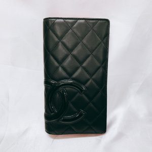 シャネル カンボンライン長財布