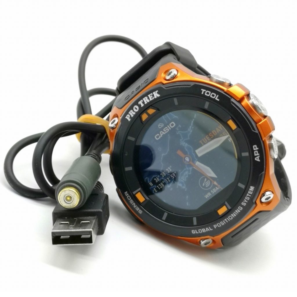 CASIO PRO TREK SMART 充電器付 腕時計 カシオ スマートウォッチ 