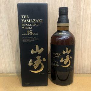 山崎18年 サントリーシングルモルトウィスキー