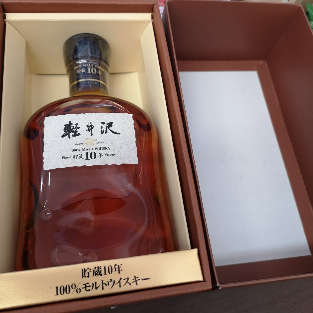 軽井沢10年 箱付き シングルモルト 日本産ウィスキー
