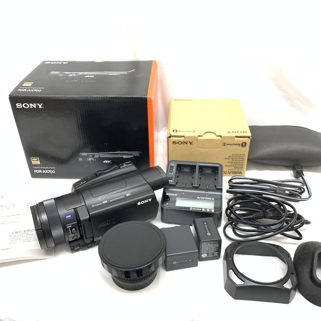 SONY　4K　ビデオカメラ　FDR-AX700