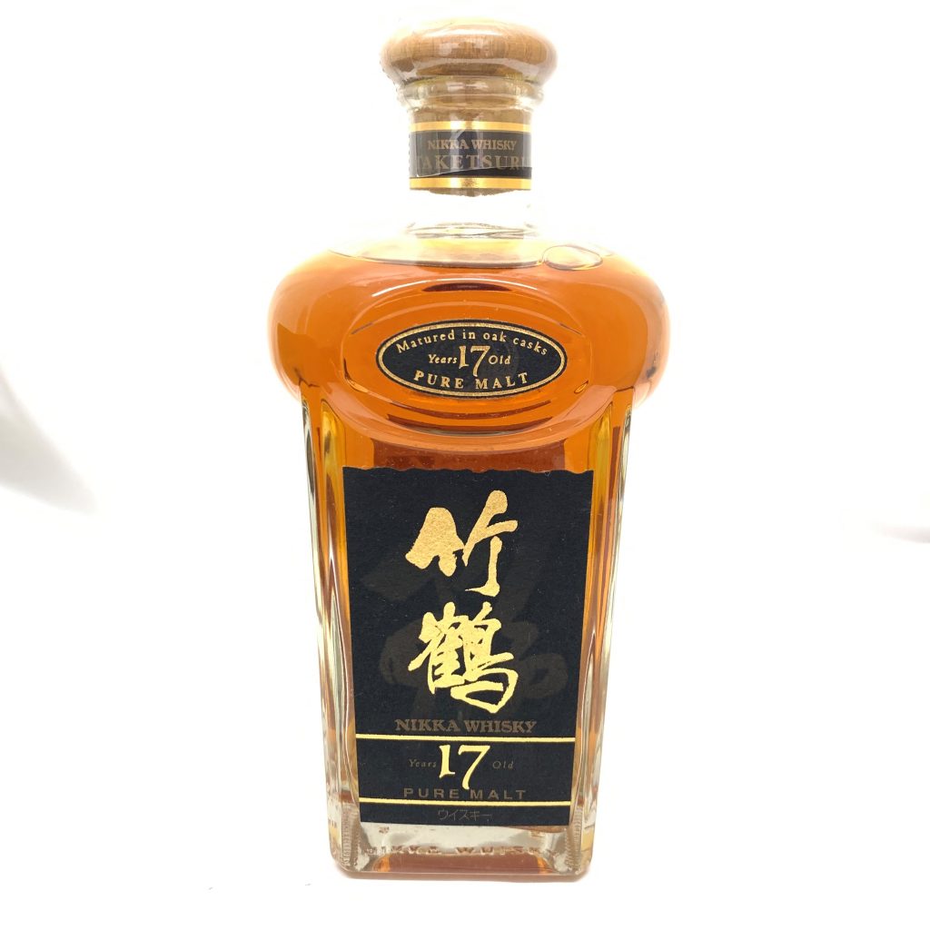 NIKKA(ニッカ) 竹鶴 17年 ピュアモルトウイスキー 旧ボトルの買取実績 ...