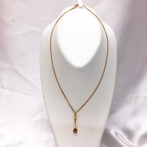 K18 メレダイヤ付 ネックレス