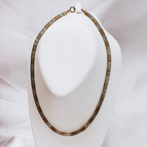 K18/Pt900コンビネックレス 45cm