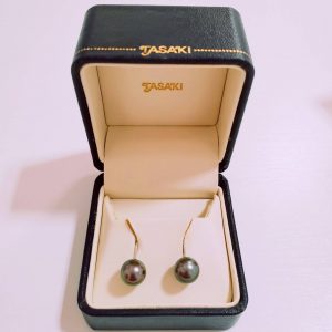 TASAKI K18WG パールイヤリング