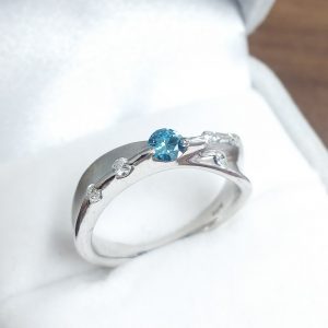 Pt900ダイヤリング