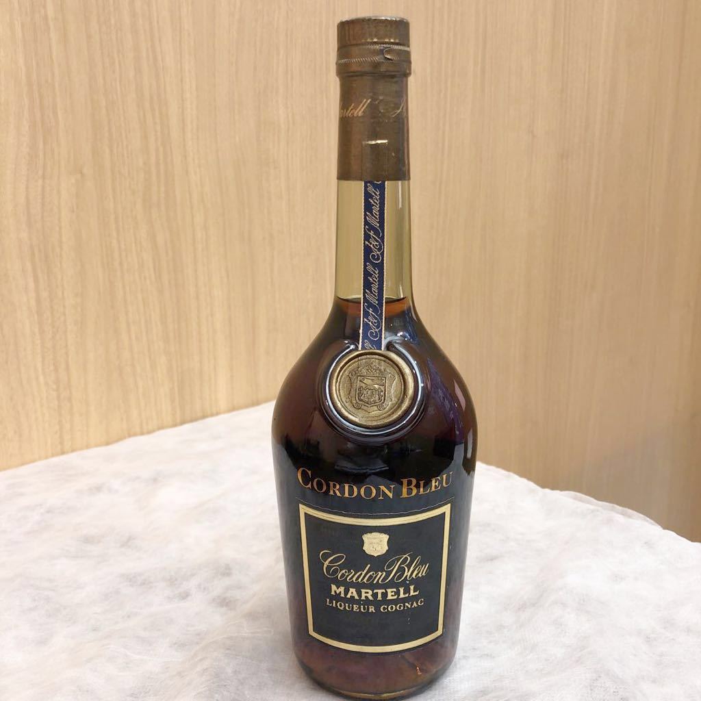 Martell Cordon Bleu cognac マーテルコルドンブルー祖父の代理で出品