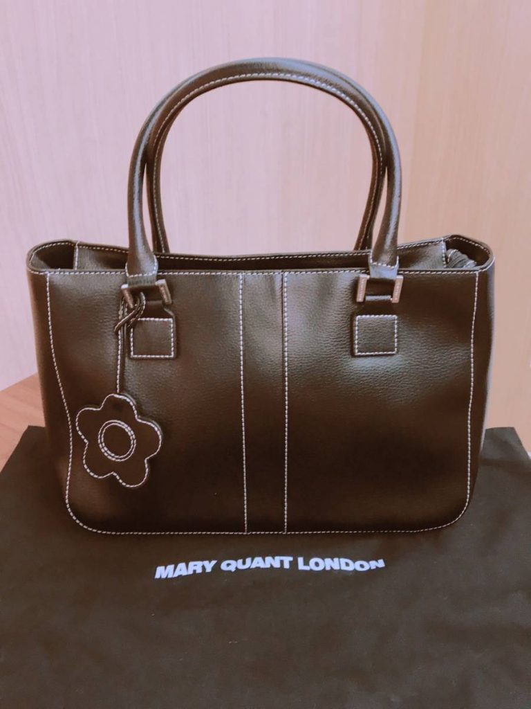 MARY QUANT マリークアント レザーハンドバック - ハンドバッグ