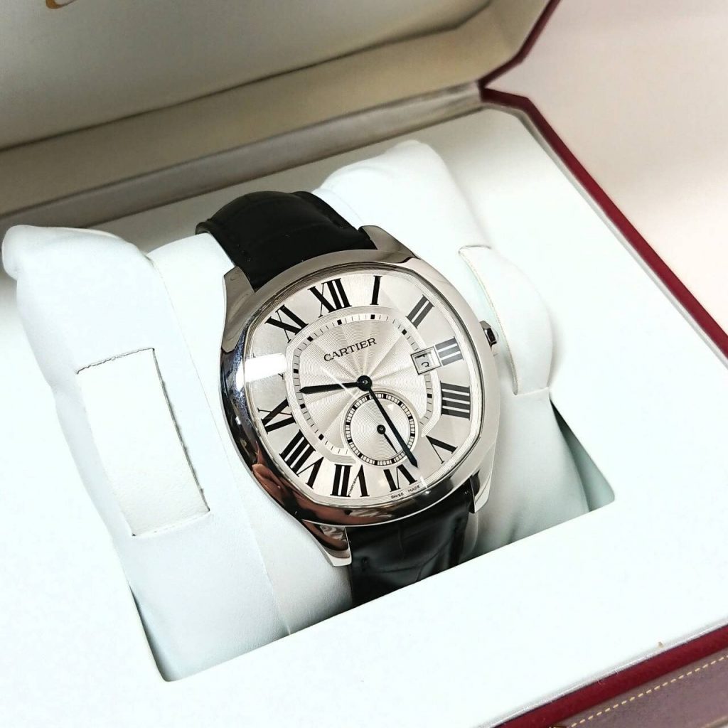 気軽に返品 Cartierカルティエ 腕時計ケース 保存箱 レッド レザー ...
