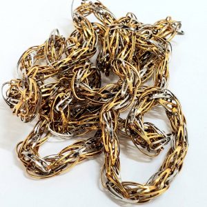 K18/Pt850 コンビネックレス