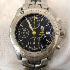 TAG Heuer タグホイヤー リンク クロノグラフ アイルトン・セナ 限定モデル
