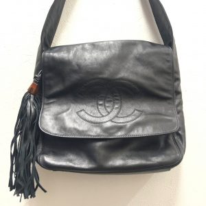 CHANEL ラムスキン トートバッグ