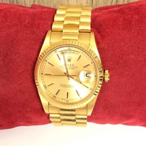 ロレックスデイデイト腕時計