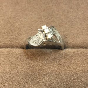 Pt900 メレダイヤ(1.2ct)リング