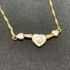 K18 メレダイヤ（0.8ct）ネックレス