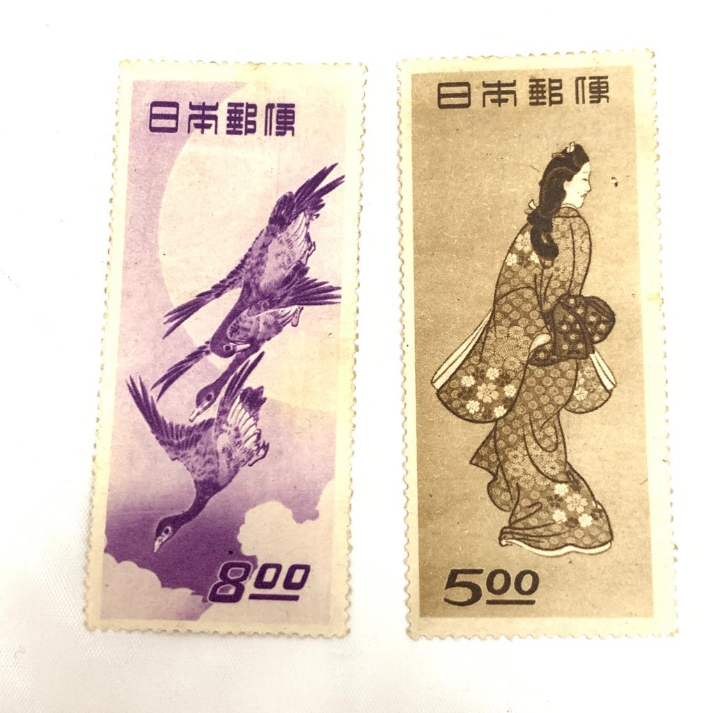 新作モデル 切手 月に雁 - 使用済切手/官製はがき