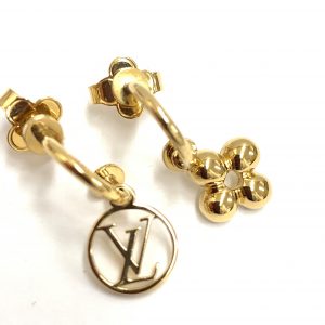 LOUIS VUITTON ブルックドレイユ ブルーミンング ピアス M64859