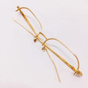 K18/Pt  金ベースコンビ メガネフレーム