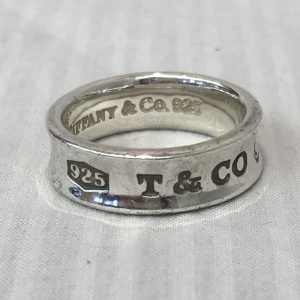ティファニー　ナローベーシックリング1837