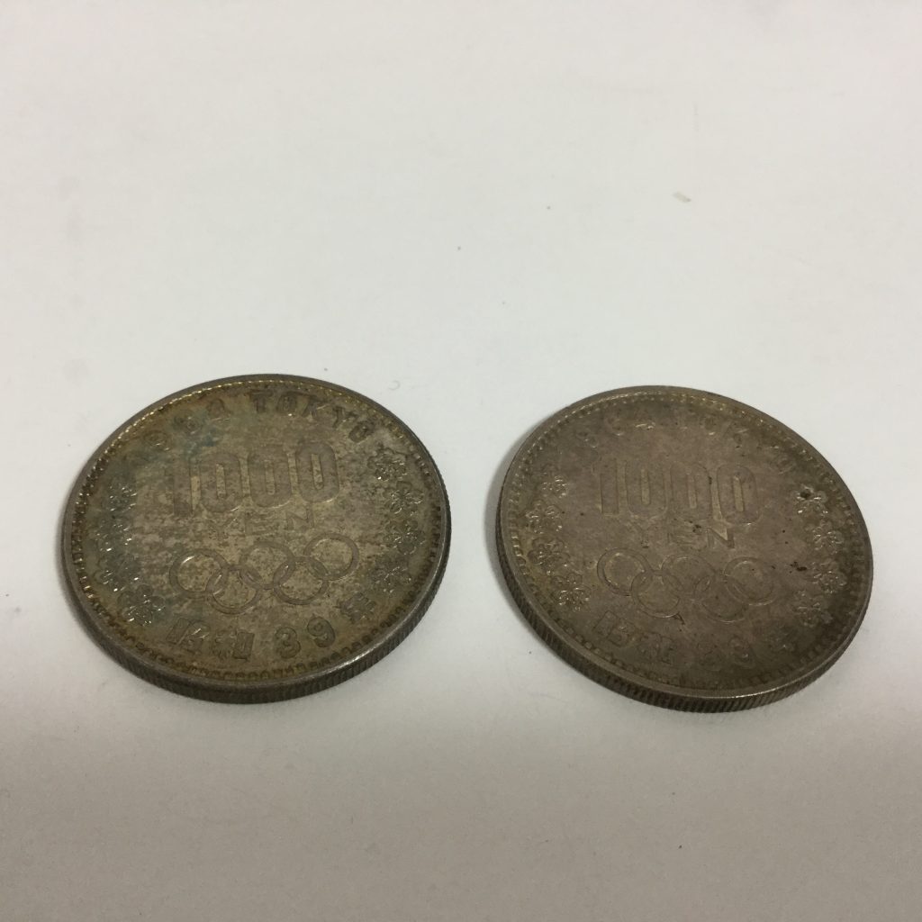 39年 東京オリンピック記念銀貨