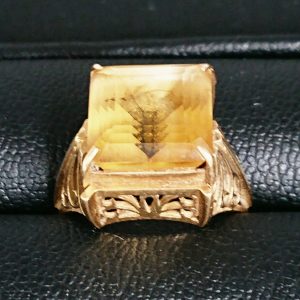 トパーズK18リング