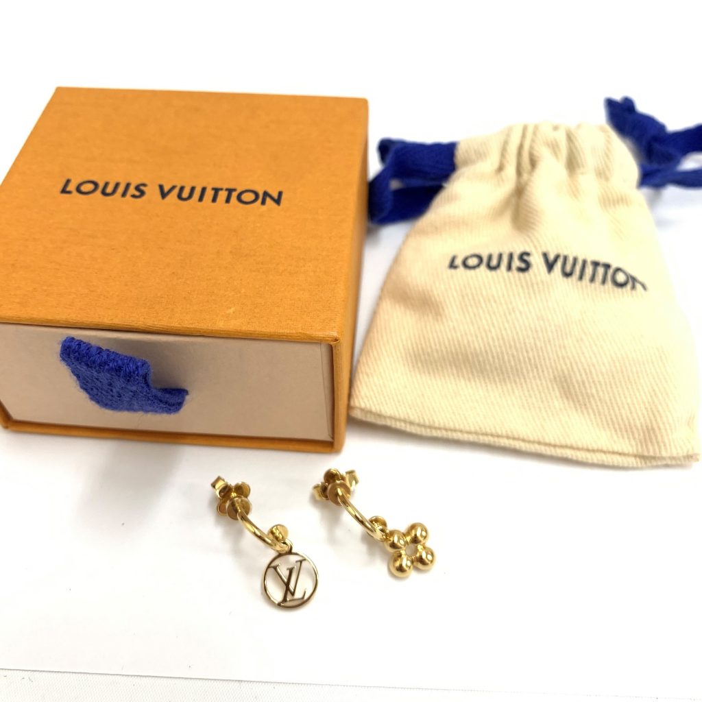 LOUIS VUITTON ブックル ドレイユ ブルーミング ピアスの買取