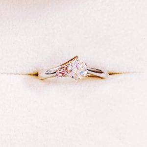 Pt900 ダイヤ0.426ct付リング