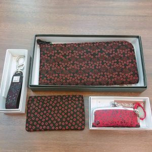甲州印伝 印傳 長財布 カード入れ 名刺入れ 印鑑ケース