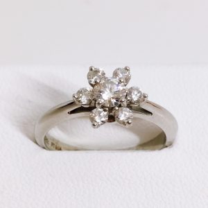 TIFFANY バターカップリング フラワー