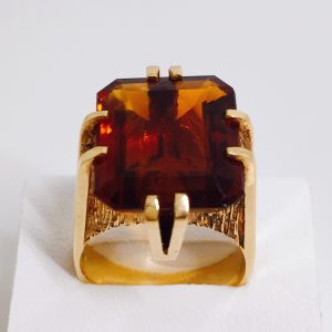 シトリンK18リング