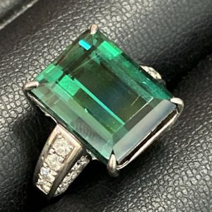 トルマリンリング7.8ct Pt900