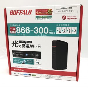 BUFFALO(バッファロー) 無線LANルーター WHR-1166DHP4