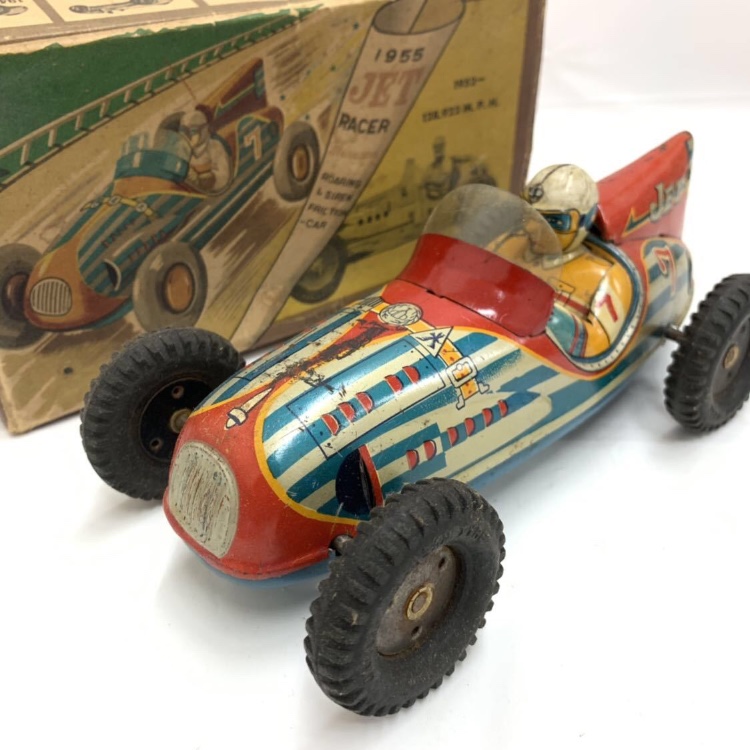 マルサン　TROY RUTTMAN 1955 JET RACER　ブリキのおもちゃ