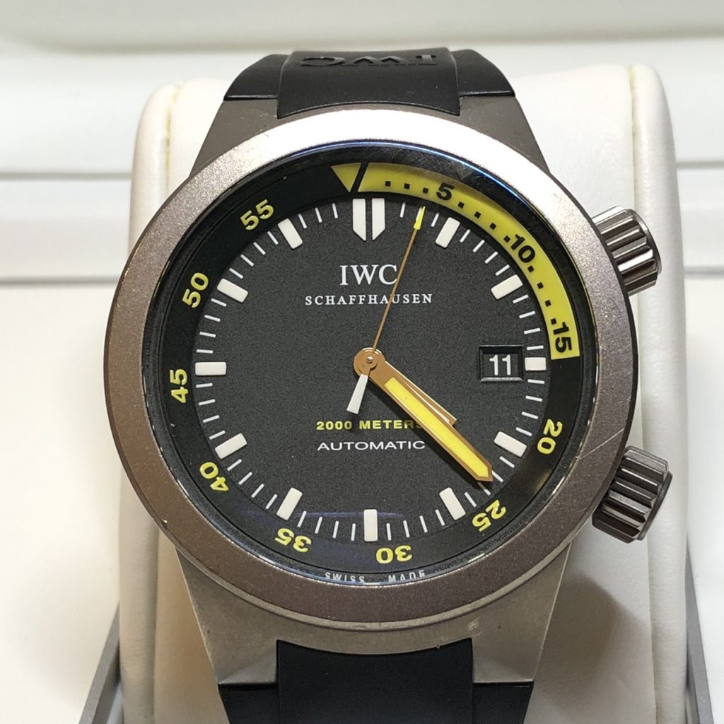 IWC アクアタイマー2000 IW353804の買取実績 | 買取専門店さすがや