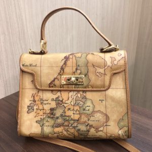 PRIMA CLASSE プリマクラッセ 地図柄 ショルダーバッグ