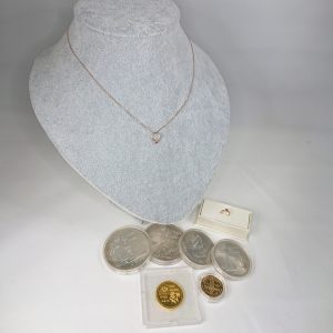 K18アクセサリー・金貨銀貨まとめ