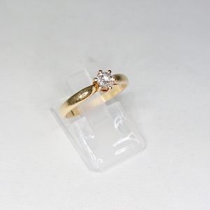 K18 ダイヤ(0.20ct)リング