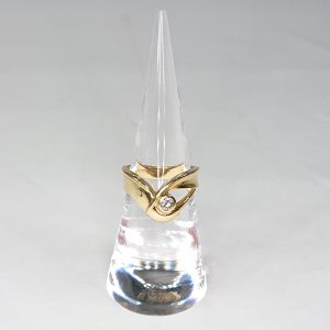 K18 ダイヤ(0.1ct)リング