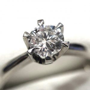 Pt900 1.08ct ダイヤモンドリング