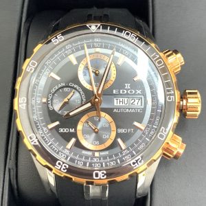 EDOX 01123 自動巻 メンズ 腕時計